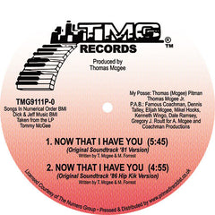 Tommy McGee ‎– Now That I Have You TMG Records ‎– TMG9111P