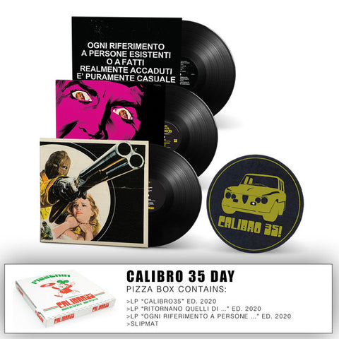 Calibro 35 ‎– Pizza Box Calibro 35 Day Record Kicks ‎– none