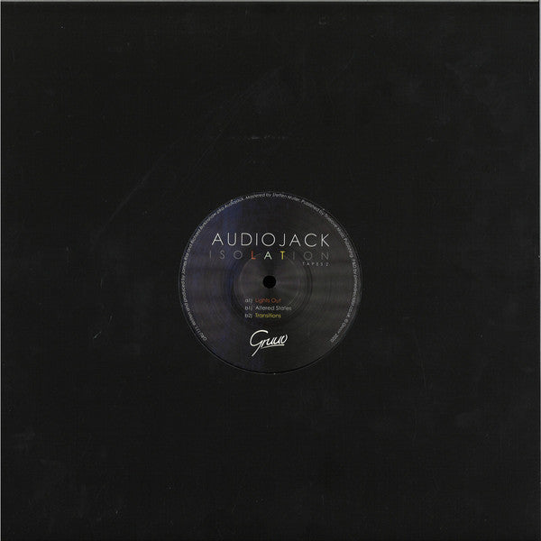 Audiojack ‎– Isolation Tapes 2 Gruuv ‎– GRU111