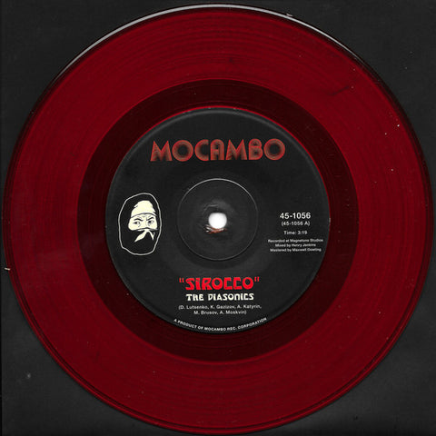 The Diasonics ‎– Sirocco Mocambo ‎– 45-1056 LIMITED RED