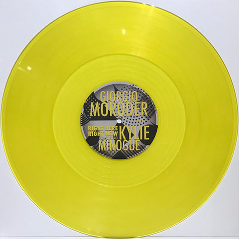 Giorgio Moroder / Kylie Minogue ‎– Right Here, Right Now Good For You Records ‎– GFYWAX003