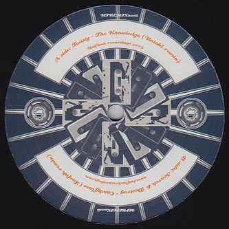 Toasty / Search & Destroy - The Knowledge (Untold Remix) / Candyfloss (Loefah Remix) 12" Hotflush Recordings ‎– HFRMX001II