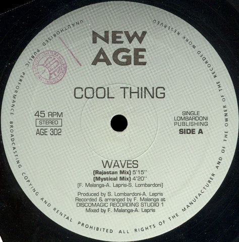 Cool Thing – Waves New Age – AGE302