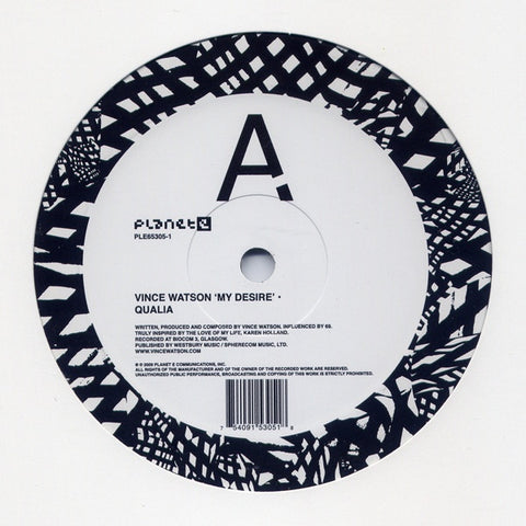 Vince Watson - My Desire 12" PLE65305-1 Planet E