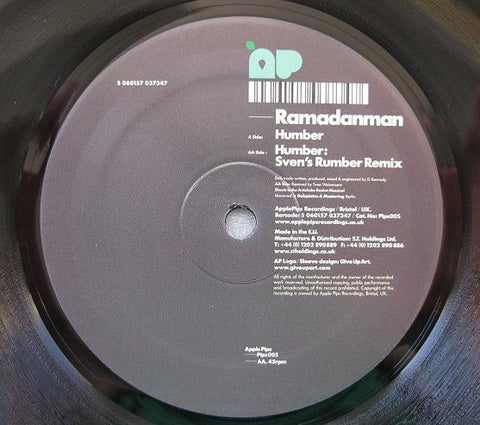 Ramadanman ‎– Humber Apple Pips ‎– Pips005