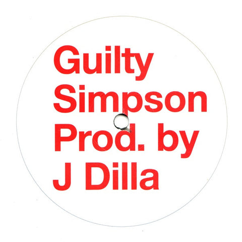 Guilty Simpson ‎– Stress Stones Throw Records ‎– SWL008