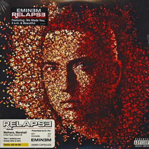 Eminem - Relapse 2x12" B001286301 Aftermath Entertainment