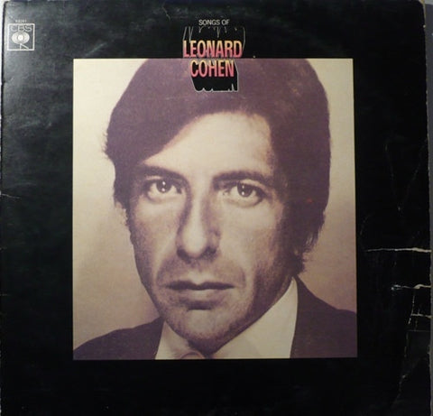 Leonard Cohen - Songs Of Leonard Cohen 12" CBS SBPG63241