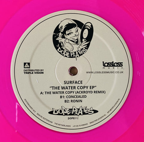 Surface - The Water Copy EP Dope Plates – DOPE012