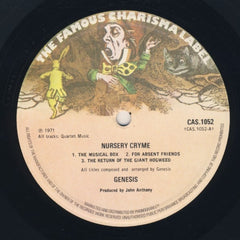Genesis - Nursery Cryme 12" Charisma CAS 1052