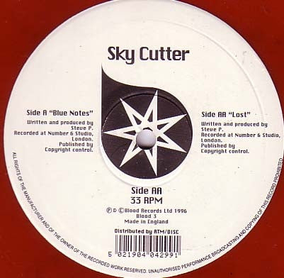 ky Cutter - Blue Notes / Lost 12" Blood Records ‎– BLOOD 3