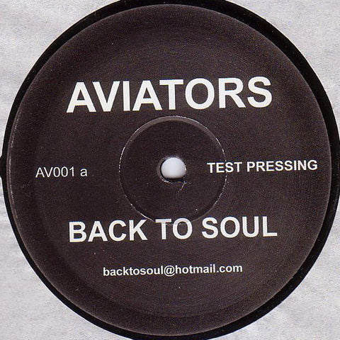 Aviators – Back To Soul / Just For Funk Aviators – AV001