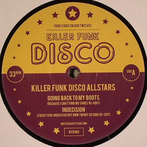 Killer Funk Disco Allstars ‎– Killer Funk Disco Allstars Killer Funk Disco ‎– KFD001