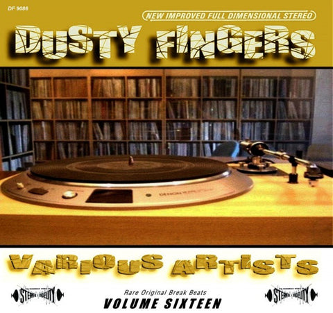 Various ‎– Dusty Fingers Volume Sixteen Strictly Breaks Records ‎– DF9086