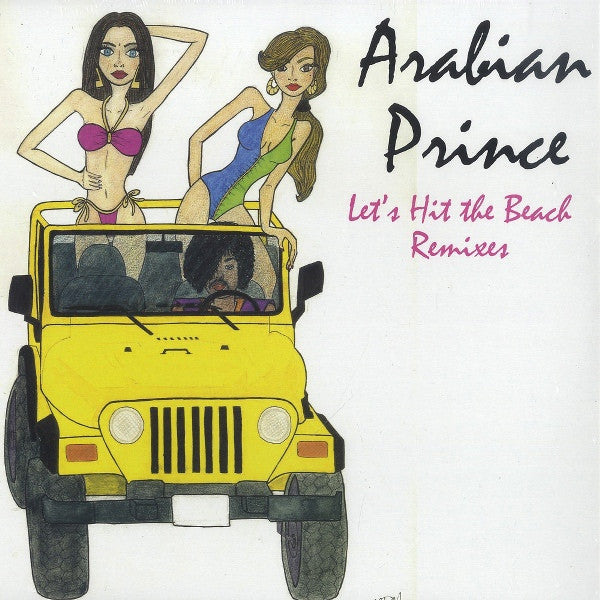 Arabian Prince - Let's Hit The Beach Remixes 12" STH2216 Stones Throw Records