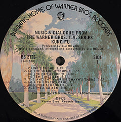 Jim Helms - Kung Fu Music & Dialogue From The Warner Bros TV Series 12" Warner Bros Records BS2726