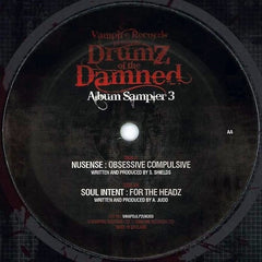 Nusense / Soul Intent - Drumz of the Damned Album Sampler 3 VAMPDJLP2UK003 Vampire Records