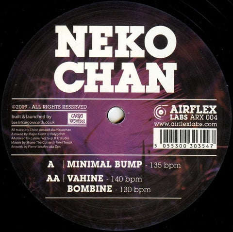 Nekochan - Minimal Bump 12" ARX004 Airflex Labs