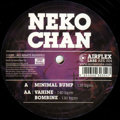 Nekochan ‎– Minimal Bump Label: Airflex Labs ‎– ARX 004