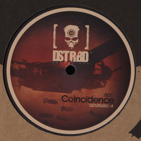 Rido ‎– Coincidence / Synthesia Label: Disturbed Recordings ‎– DISTURBD021