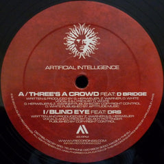 Artificial Intelligence - Three's A Crowd / Blind Eye 12" PLV007 V Records