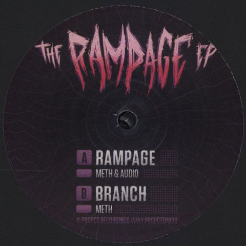Meth ‎– The Rampage EP 2x12" PRSPCT Recordings ‎– PRSPCTEP003