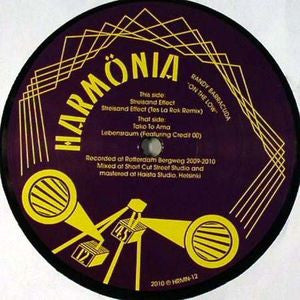 Randy Barracuda ‎– On The Low 12" Harmönia ‎– HRMN-12