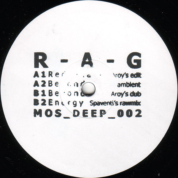 RAG ‎– Beyond EP MOS Recordings ‎– MOSDEEP002