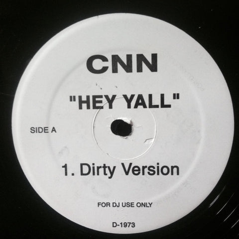 Capone -N- Noreaga - Hey Y'all / Back When 12" PROMO D1973