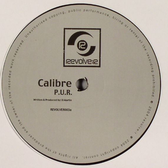 Calibre - PUR / Cold Halo 12" REVOLVER003 Revolver