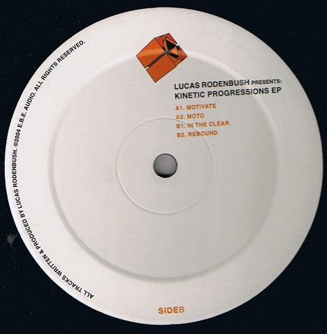 Lucas Rodenbush ‎– Kinetic Progressions EP 12" Affected Music ‎– AFF 012