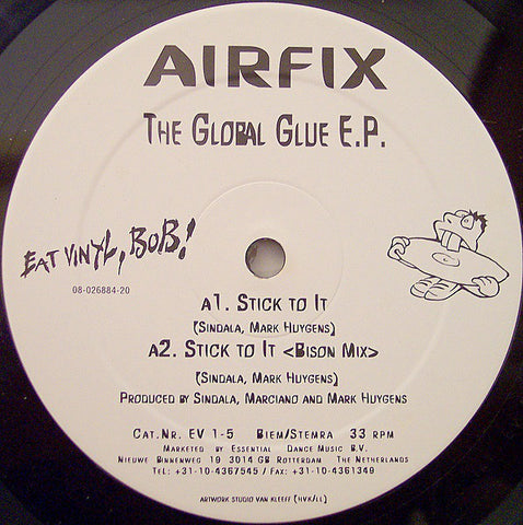 Airfix - The Global Glue EP - Eat Vinyl Bob ‎– EV 1-5