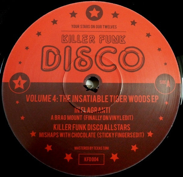 Various ‎– Volume 4 The Insatiable Tiger Woods EP Killer Funk Disco KFD004
