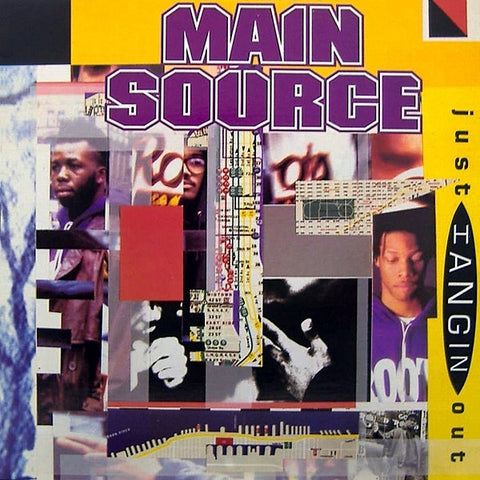Main Source - Just Hangin' Out / Live At The Barbecue WP1022 Wild Pitch Records