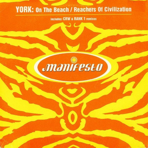 York - On The Beach / Reachers Of Civilization 12" FESX70 5688911 Manifesto, Mercury
