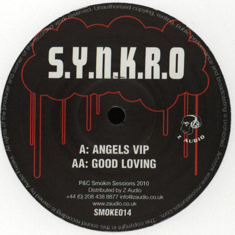 SYNKRO ‎– Angels VIP / Good Loving Smokin' Sessions ‎– SMOKE014