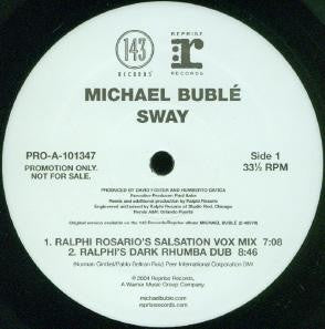 Michael Buble - Sway 12" Reprise Records ‎– PRO-A-101347