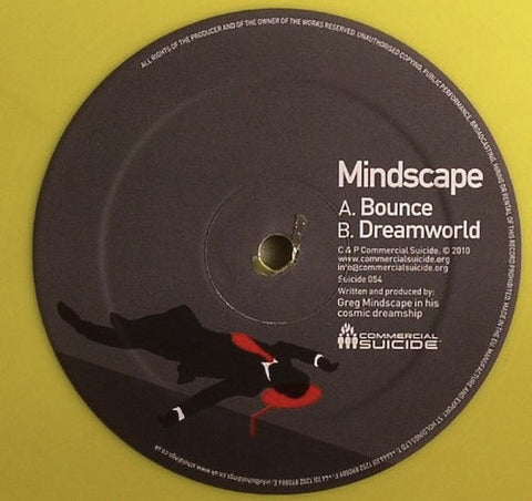 Mindscape - Bounce / Dreamworld 12" SUICIDE054 Commercial Suicide
