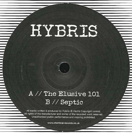Hybris - The Elusive 101 / Septic BLKND ‎– BLKND 001