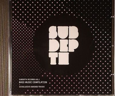 Various ‎– Subdepth Records Vol 1: Bass Music Compilation (CD) Subdepth Records ‎– SUBDV001