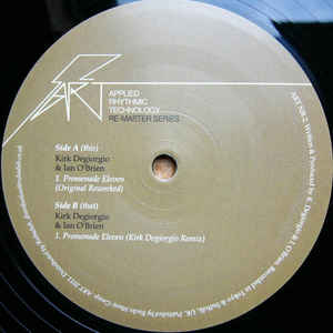 Kirk Degiorgio & Ian O'Brien ‎– Promenade Eleven Applied Rhythmic Technology (ART) ‎– ART NR-2