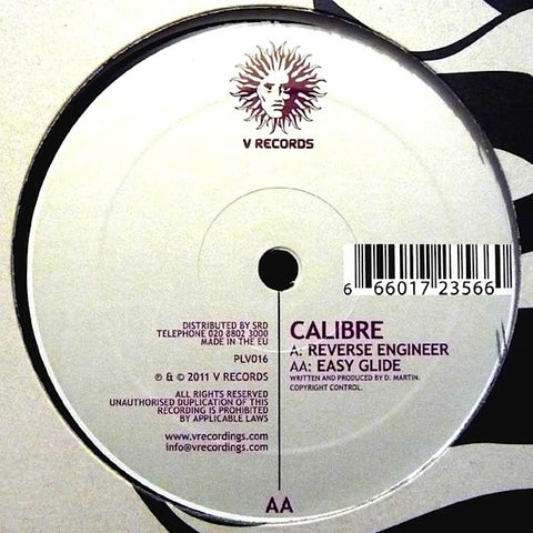 Calibre - Reverse Engineer / Easy Glide 12" PLV016 V Records