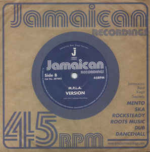 Tappa Zukie - MPLA Jamaican Recordings ‎– JR7002