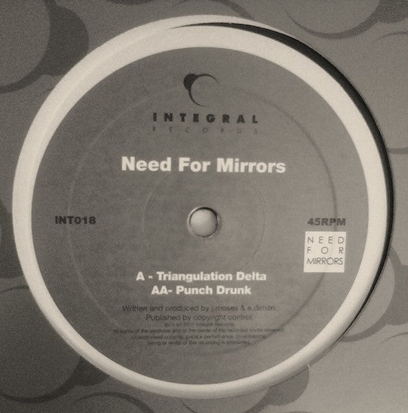 Need For Mirrors - Triangulation Delta / Punch Drunk 12" INT018 Integral Records