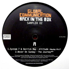 Global Communication ‎– Back In The Box (Sampler 02) - Back In The Box ‎– BITBLP05B