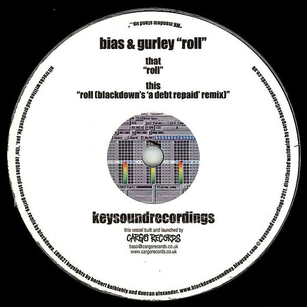 Bias & Gurley ‎– Roll Keysound Recordings ‎– LDN021