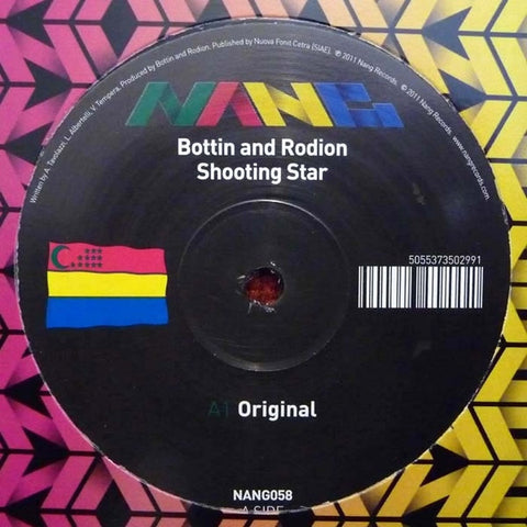 Bottin And Rodion - Shooting Star 12" NANG058 Nang Records