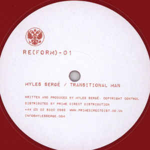 Myles Serge ‎– Transitional Man RE(FORM) ‎– REFORM01