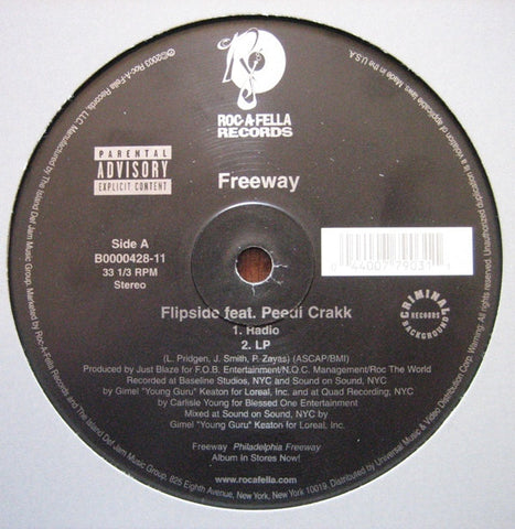 Freeway - Flipside 12" B0000428-11 Roc-A-Fella Records