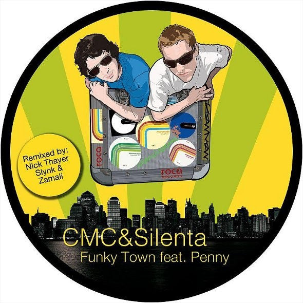 CMC & Silenta - Funky Town 12" ROCA03 Roca Records